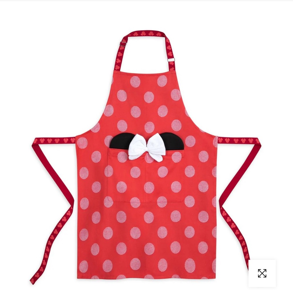 NWT Disney Apron - Mickey Mousewares - Minnie Polka Dot